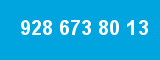 928 673 80 13